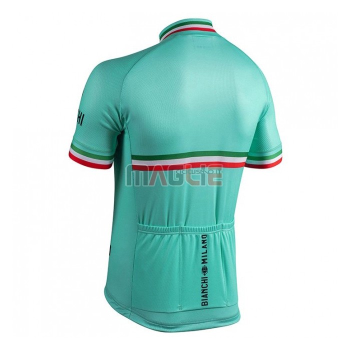 Maglia Bianchi Manica Corta 2021 Nero - Clicca l'immagine per chiudere